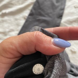 Lululemon Wunder under full length leggings in dark grey